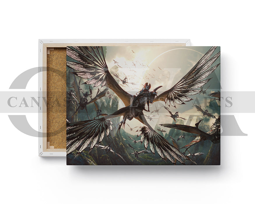 Avatar Fire And Ash Canvas Wall Art