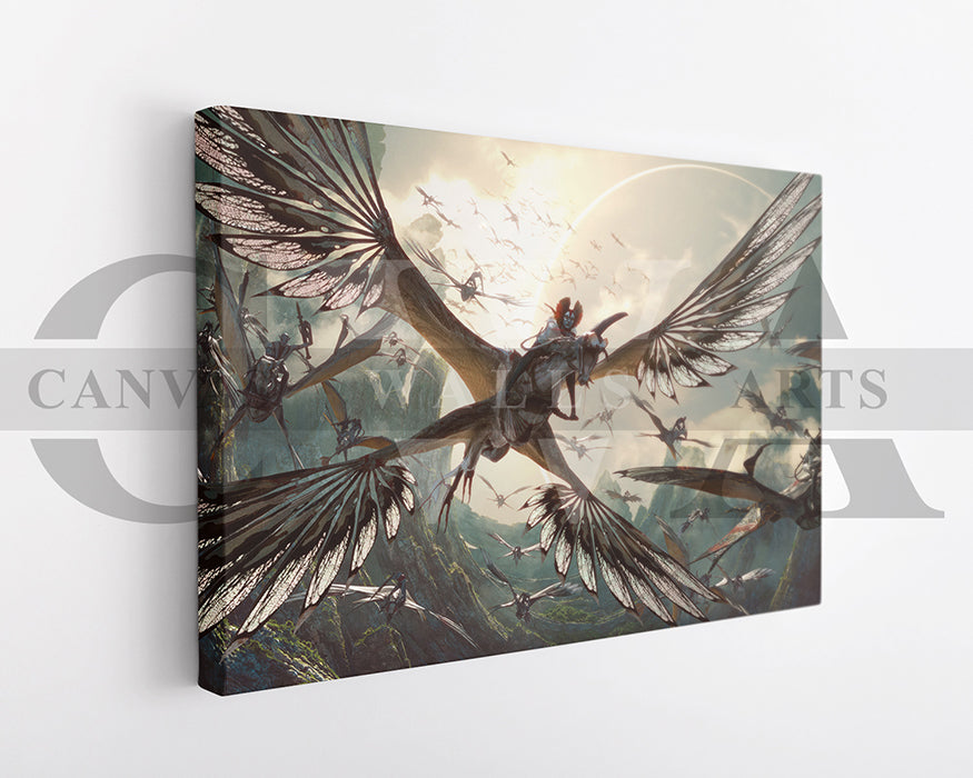 Avatar Fire And Ash Canvas Wall Art