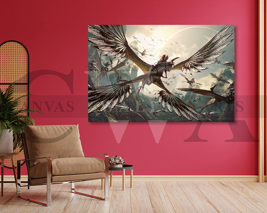 Avatar Fire And Ash Canvas Wall Art