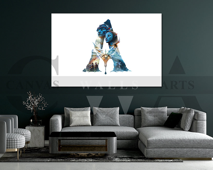 Avatar The Way of Water Canvas Wall Art Movie Poster