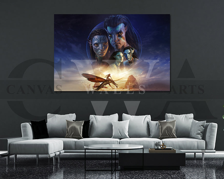 Avatar The Way of Water Canvas Wall Art