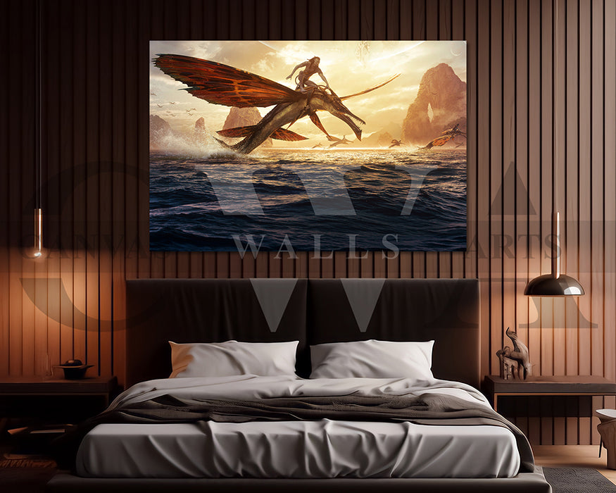 Avatar The Way of Water sci fi fantasy Movie Wall Art