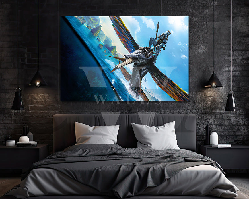 Avatar Way of Water Wall Art Canvas Frame Ready to Hang