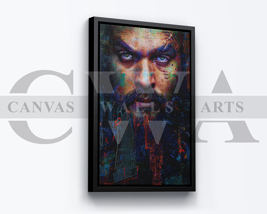 Baba Voss Canvas Wall Art Abstract Movie Poster Print