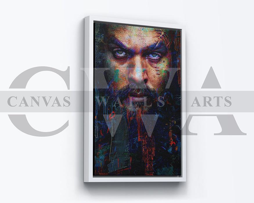 Baba Voss Canvas Wall Art Abstract Movie Poster Print