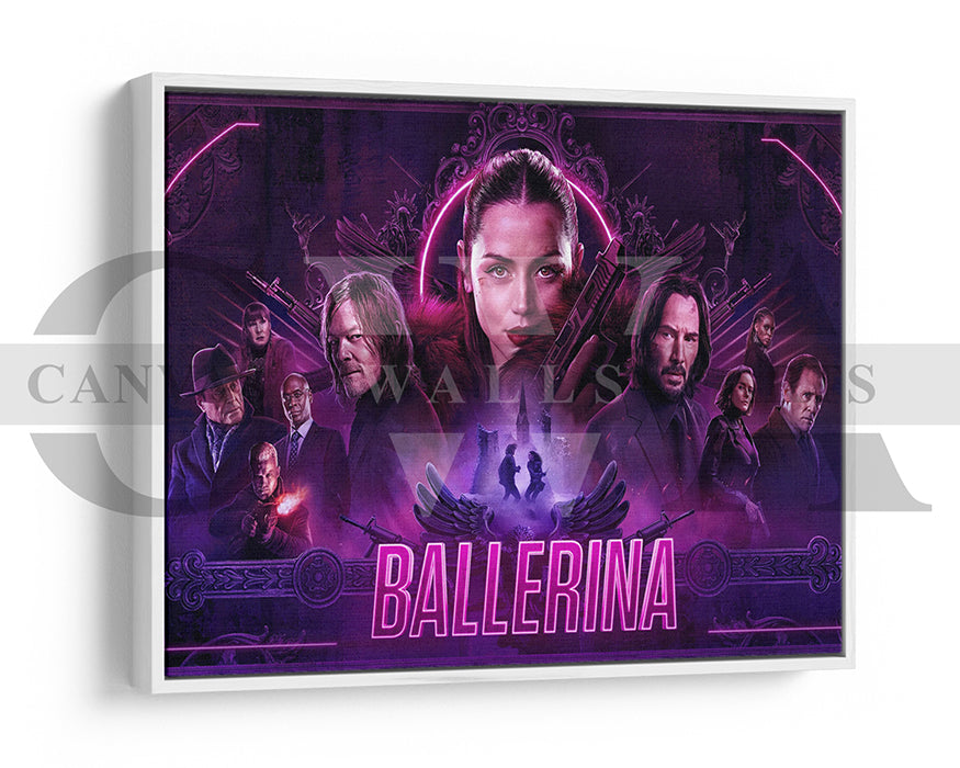 Ballerina Canvas Wall Art