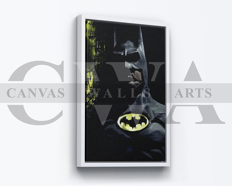 Bat Man Canvas Wall Art