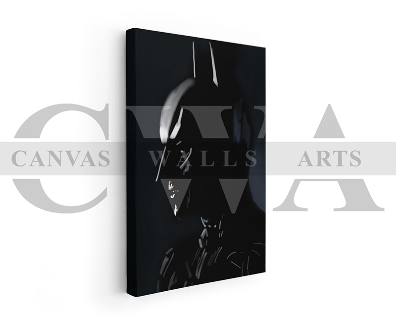 Bat Man Canvas Wall Art Abstract Movie Poster