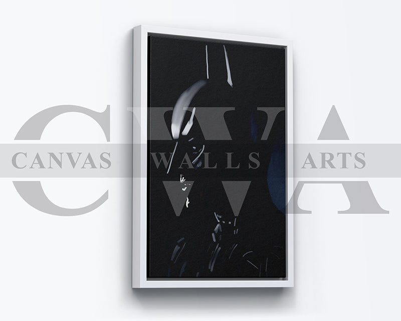 Bat Man Canvas Wall Art Abstract Movie Poster