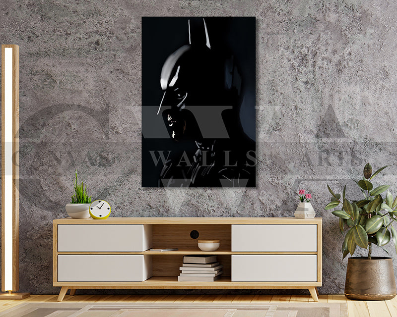 Bat Man Canvas Wall Art Abstract Movie Poster