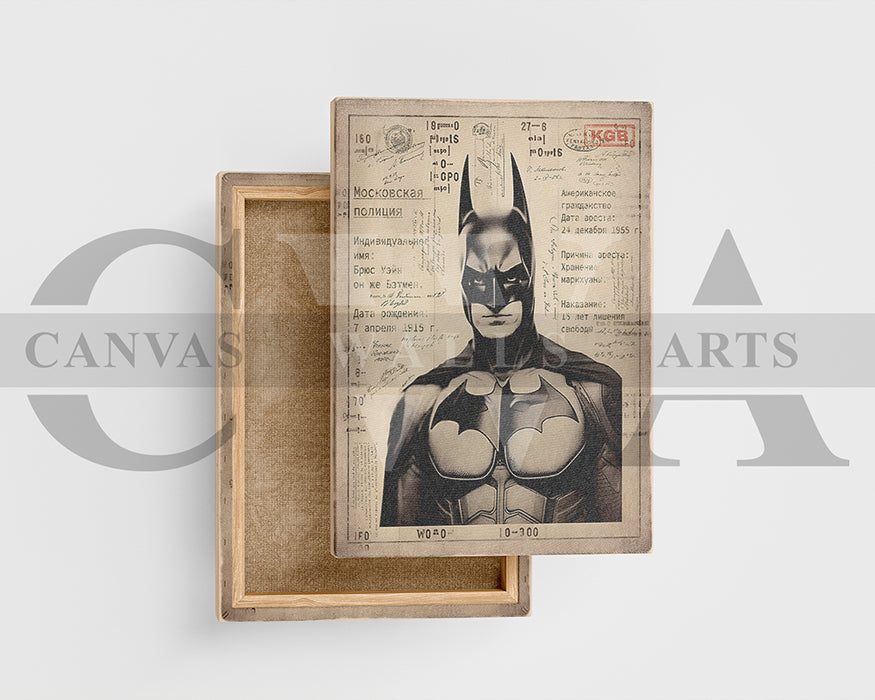 Batman Canvas Wall Art