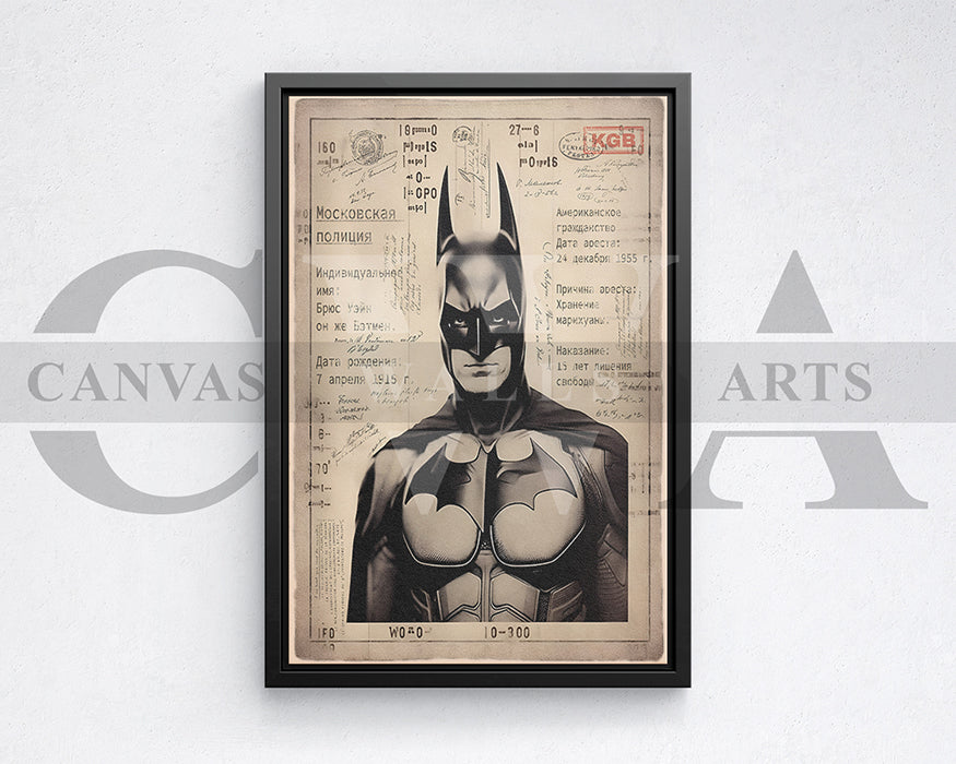 Batman Canvas Wall Art