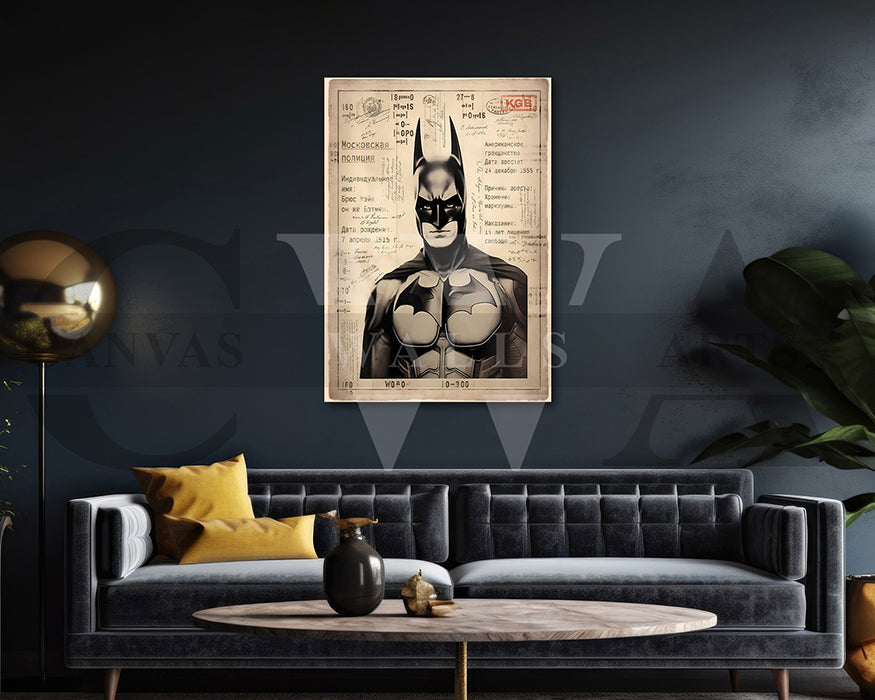 Batman Canvas Wall Art