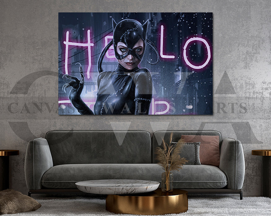 Batman Returns Canvas Wall Art