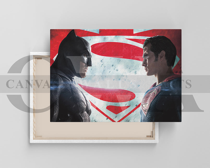 Batman v Superman Canvas Wall Art