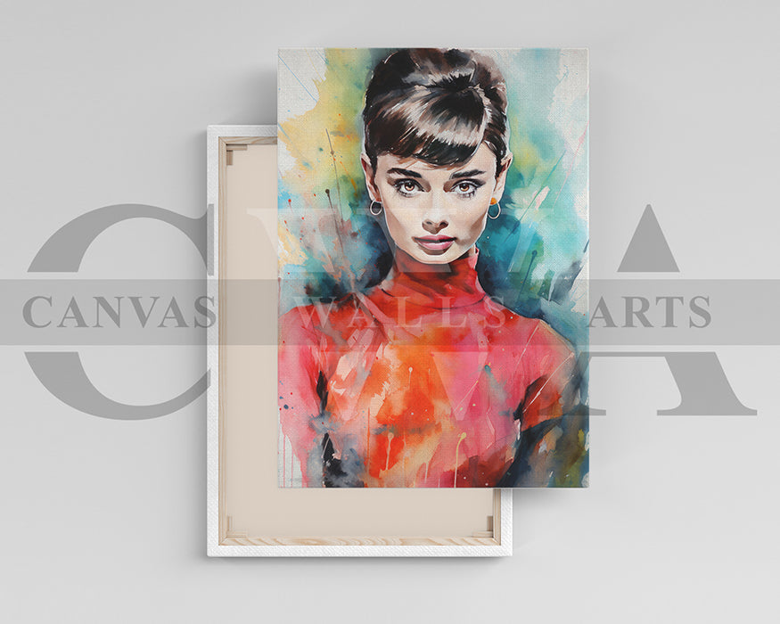 Beautiful Woman Painting Canvas Wall Art