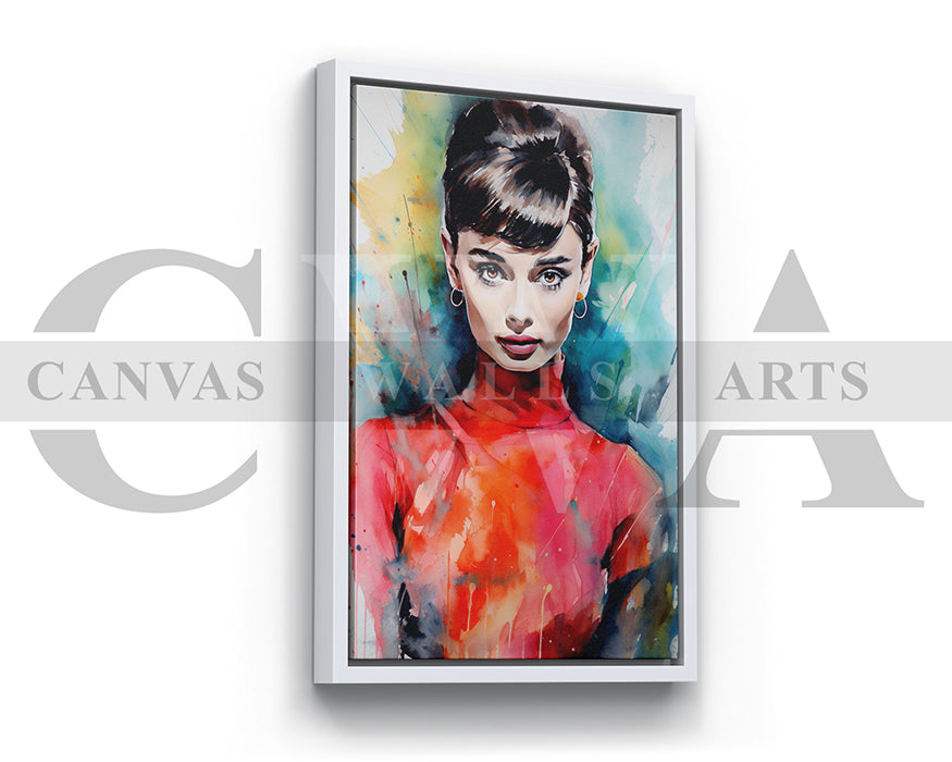 Beautiful Woman Painting Canvas Wall Art