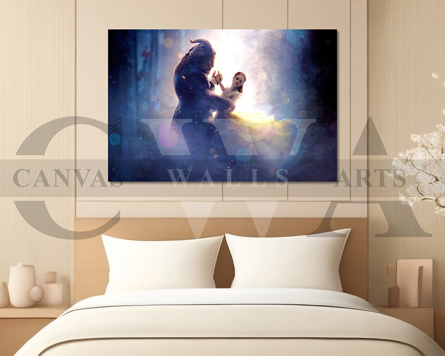 Beauty and the Beast Poster Wall Art