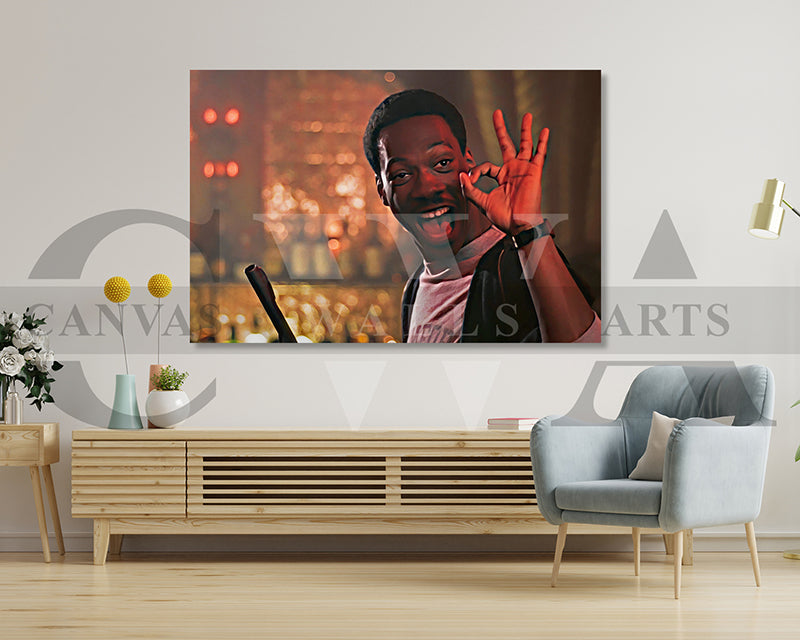 Beverly Hills Cop Canvas Wall Art Movie Oil Painting Canvas Print