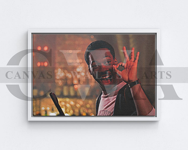 Beverly Hills Cop Canvas Wall Art Movie Oil Painting Canvas Print