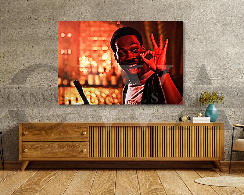 Beverly Hills Cop Canvas Wall Art Movie Oil Painting Canvas Print