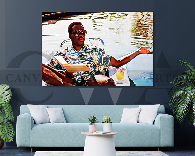 Beverly Hills Cop Canvas Wall Art Movie Oil Painting Canvas Print
