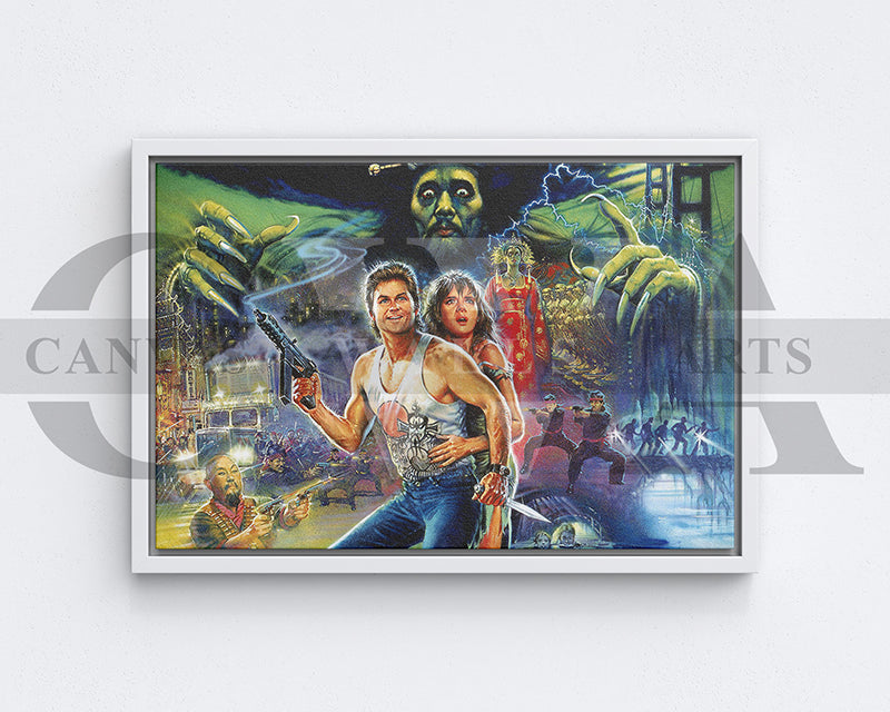 Big Trouble Canvas Wall Art Movie Oil Painting Canvas Print