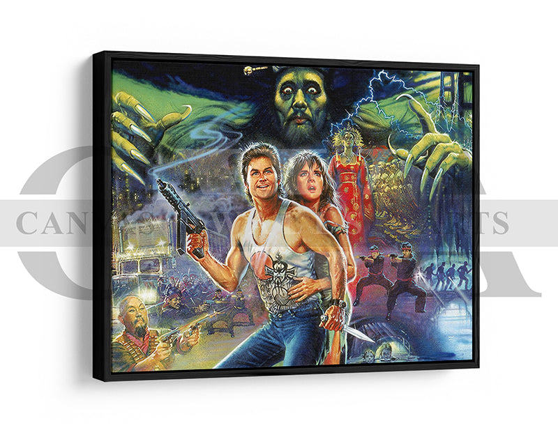 Big Trouble Canvas Wall Art Movie Oil Painting Canvas Print