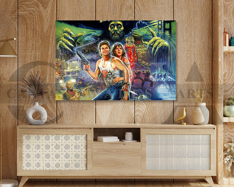 Big Trouble Canvas Wall Art Movie Oil Painting Canvas Print