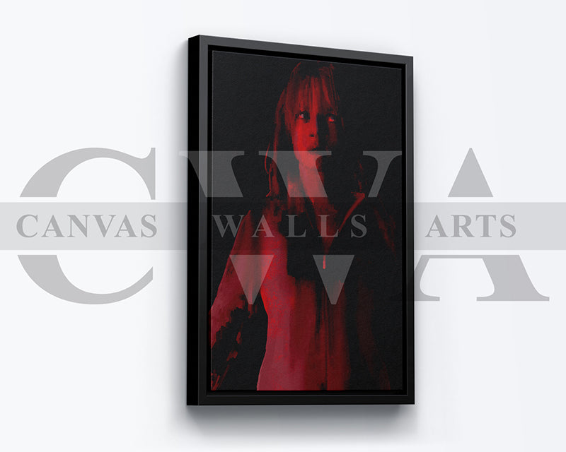 Bill's Bride Canvas Wall Art Abstract Movie Poster