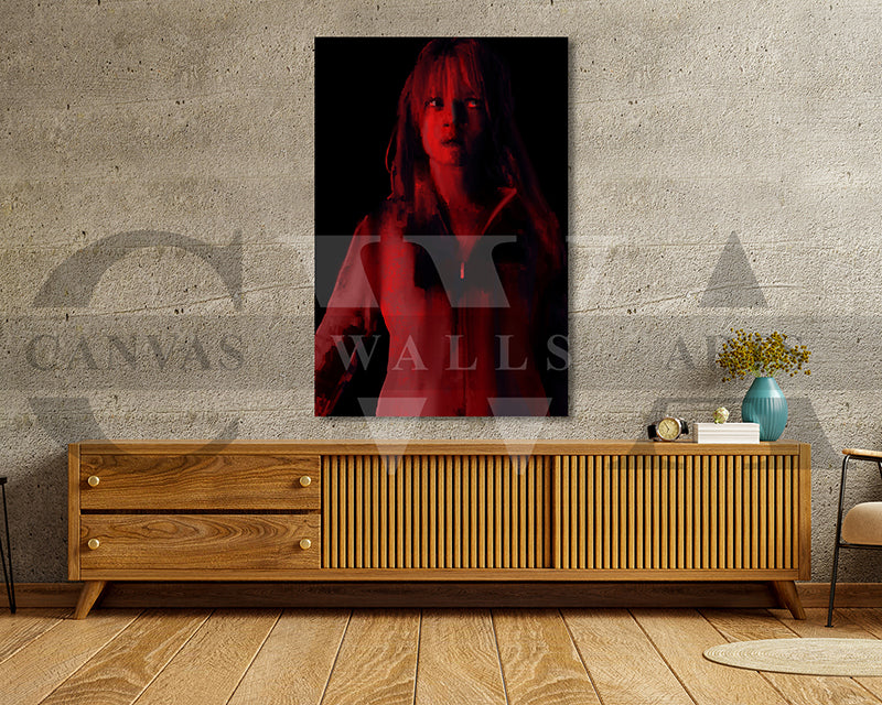 Bill's Bride Canvas Wall Art Abstract Movie Poster