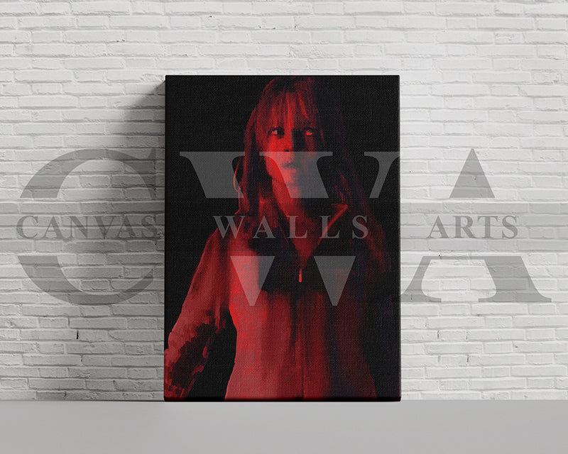 Bill's Bride Canvas Wall Art Abstract Movie Poster
