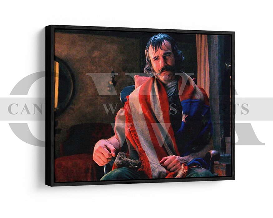 Bill the Butcher Canvas Wall Art Abstract Movie Poster Print