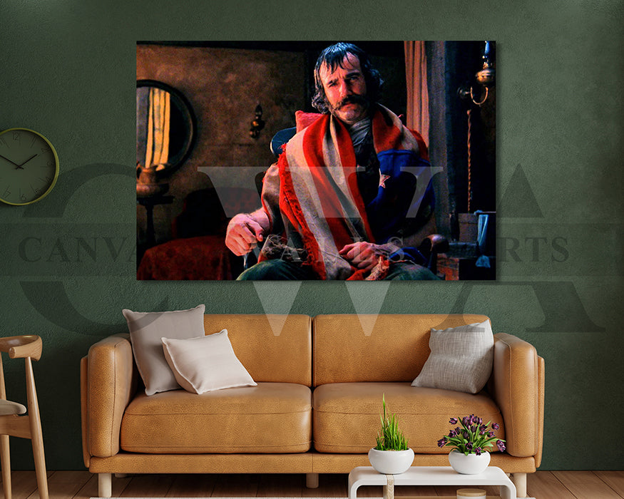 Bill the Butcher Canvas Wall Art Abstract Movie Poster Print