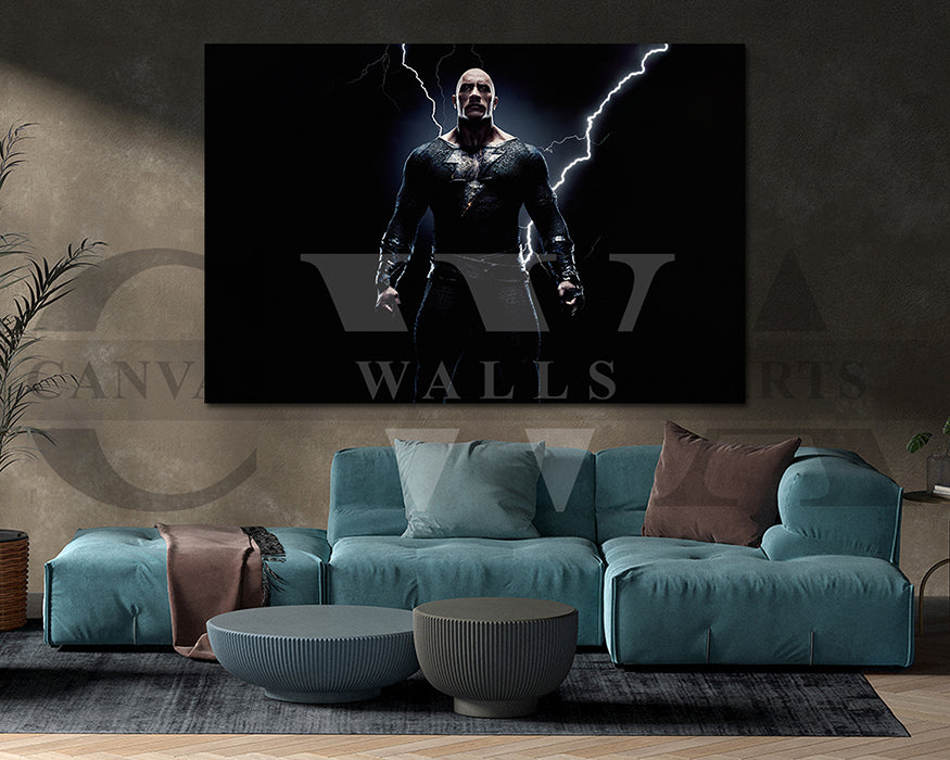 Black Ada Canvas Wall Art