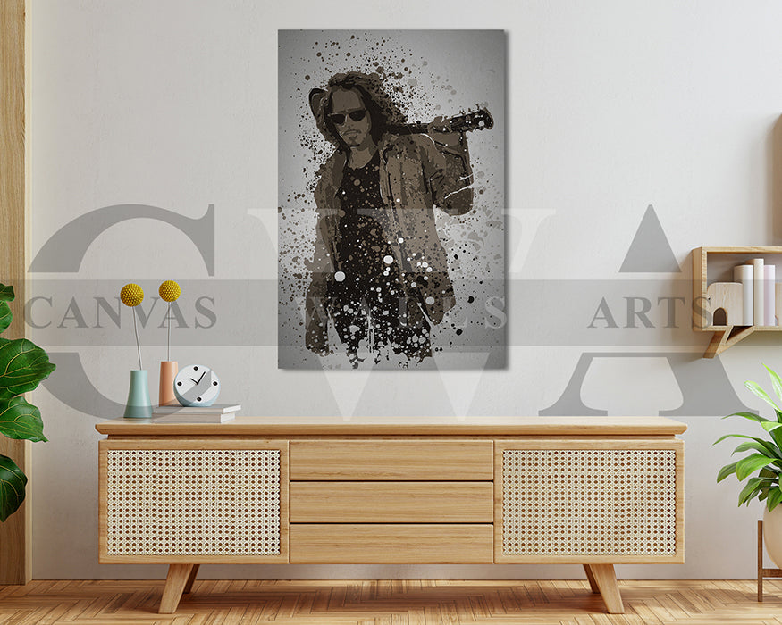 Black Hole Sun Canvas Wall Art