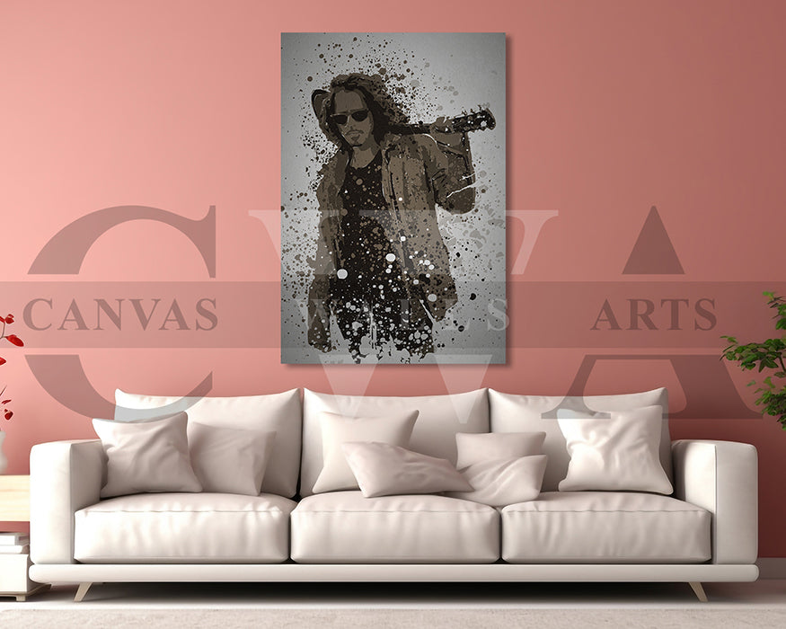 Black Hole Sun Canvas Wall Art