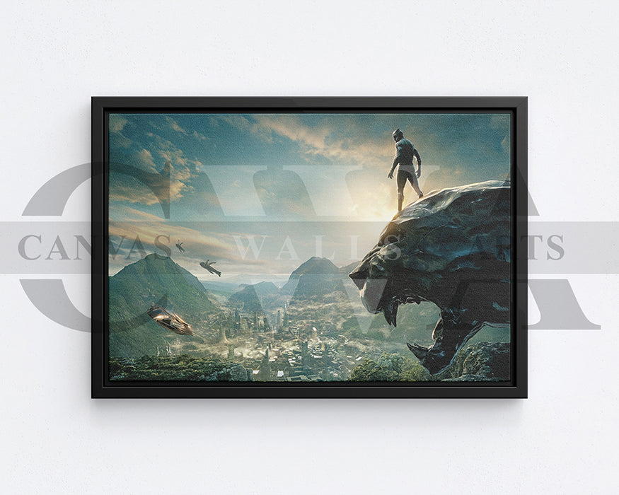 Black Panther Canvas Wall Art