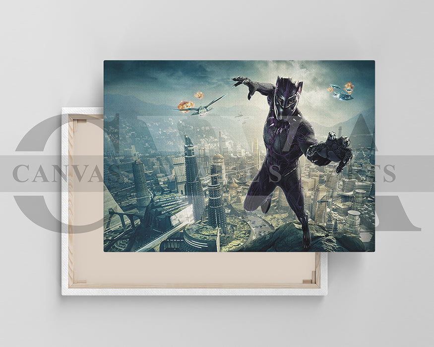 Black Panther Poster Wall Art