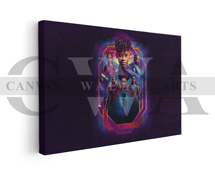 Black Panther Wakanda Forever Canvas Wall Art
