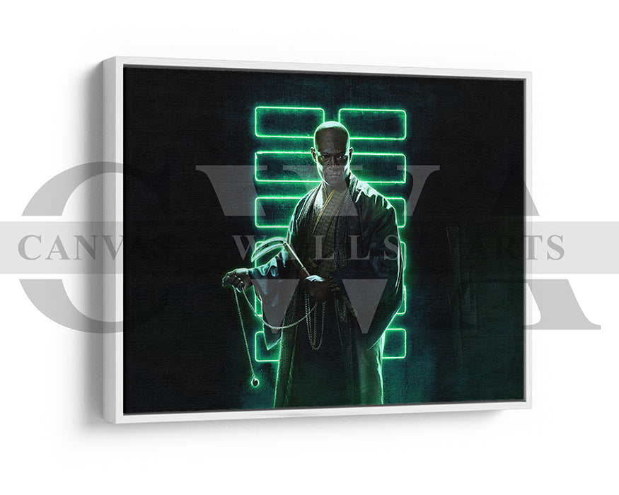 Blind Master & Snake Eyes Canvas Wall Art