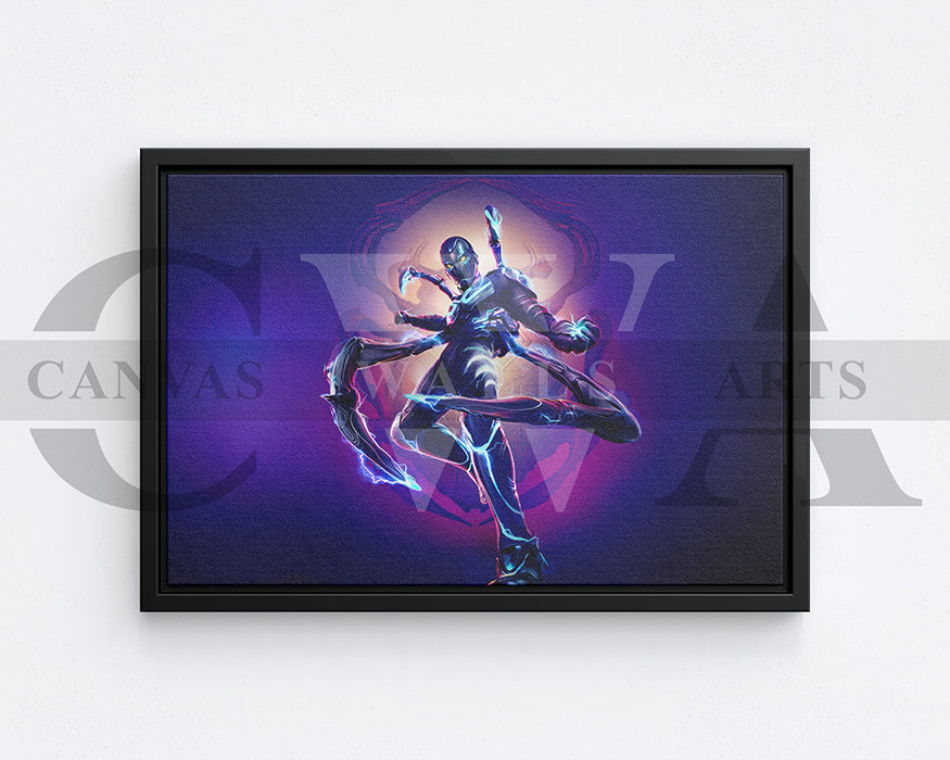 Blue Beetle Decor Wall Art