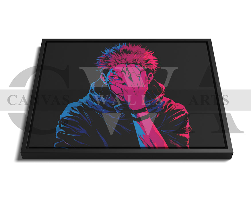 Bold Jujutsu Kaisen Canvas Wall Art
