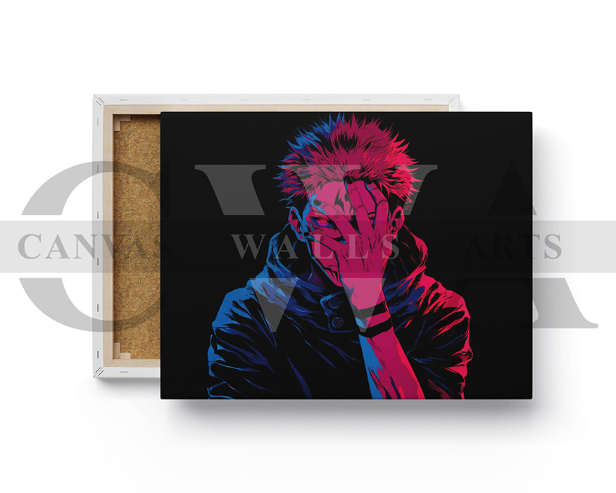 Bold Jujutsu Kaisen Canvas Wall Art