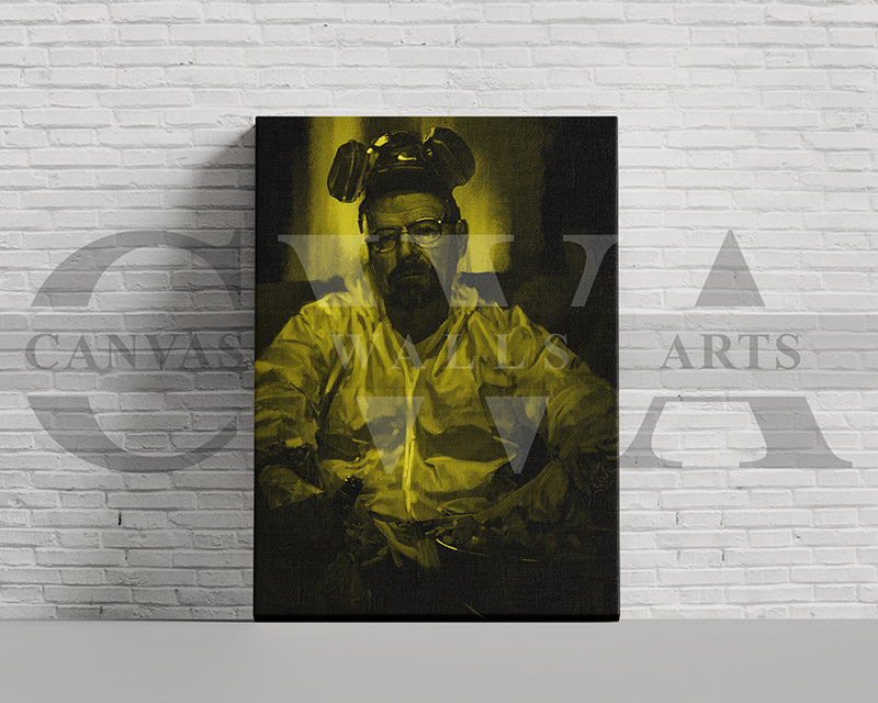 Breaking Bad Canvas Wall Art Abstract Movie Poster