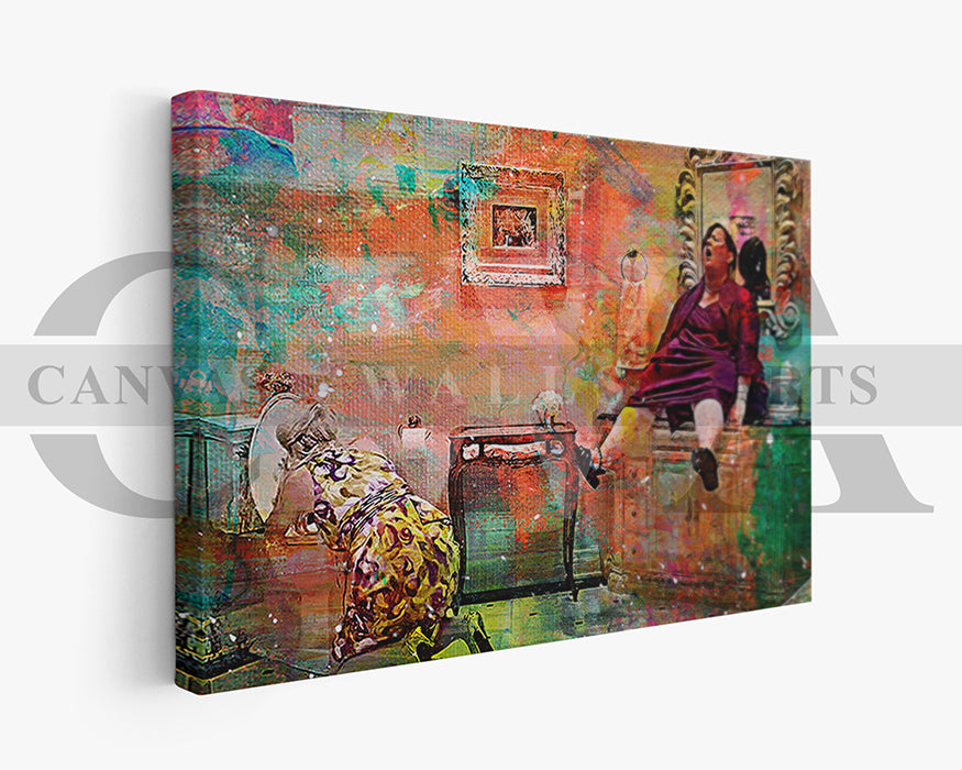 Bridesmaids Canvas Wall Art Food Poisoning Movie Poster Print