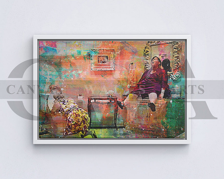 Bridesmaids Canvas Wall Art Food Poisoning Movie Poster Print