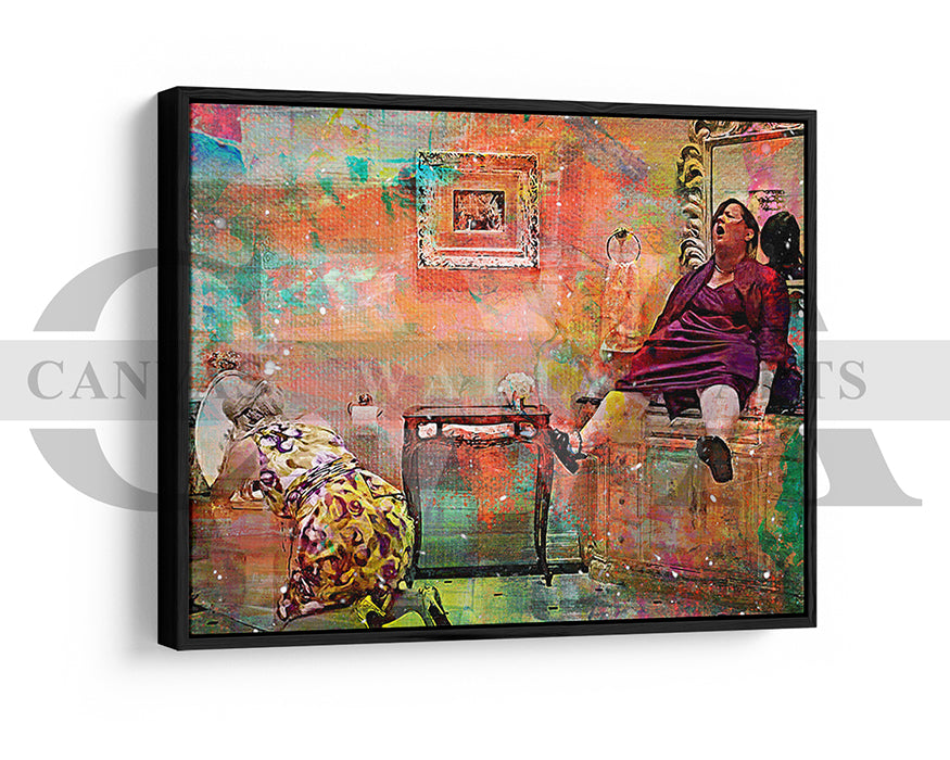 Bridesmaids Canvas Wall Art Food Poisoning Movie Poster Print