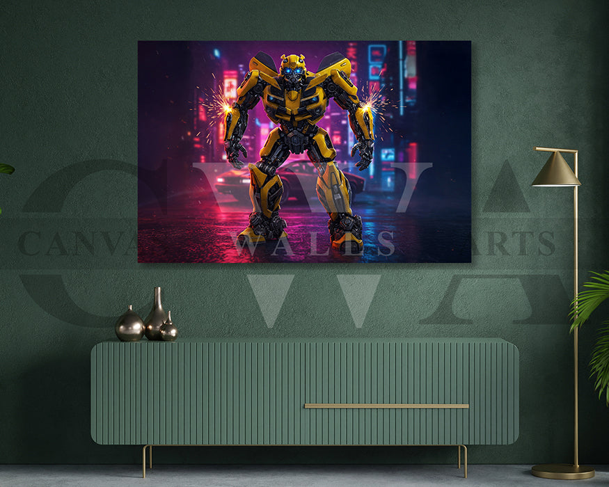 Bumblebee Canvas Wall Art
