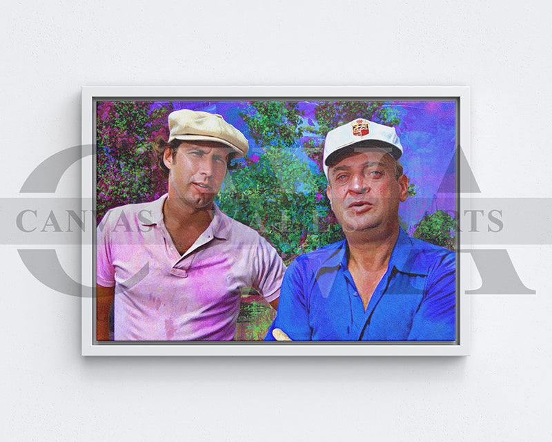 Caddyshack Canvas Wall Art Movie Poster